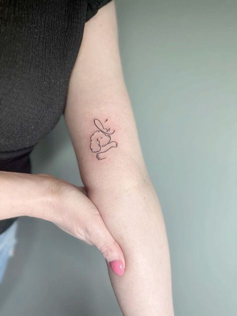 Dog Tattoo Goldendoodle, Tiny Poodle Tattoo, Miniature Poodle Tattoo, Mini Poodle Tattoo, Small Poodle Tattoo, Dog Toy Tattoo, Dog Tattoo Poodle, Cockapoo Tattoo Outline, Golden Doodle Tattoo Outline