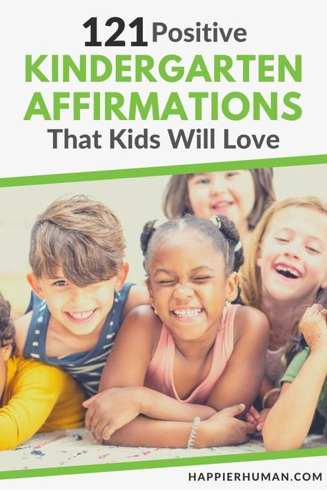 Kindergarten Positive Affirmations, Affirmations For Kindergarten, Kindergarten Affirmations, Preschool Affirmations, Words Of Affirmation For Kids, Affirmation For Kids, Discipline Positive, Empowering Affirmations, Positive Affirmations For Kids