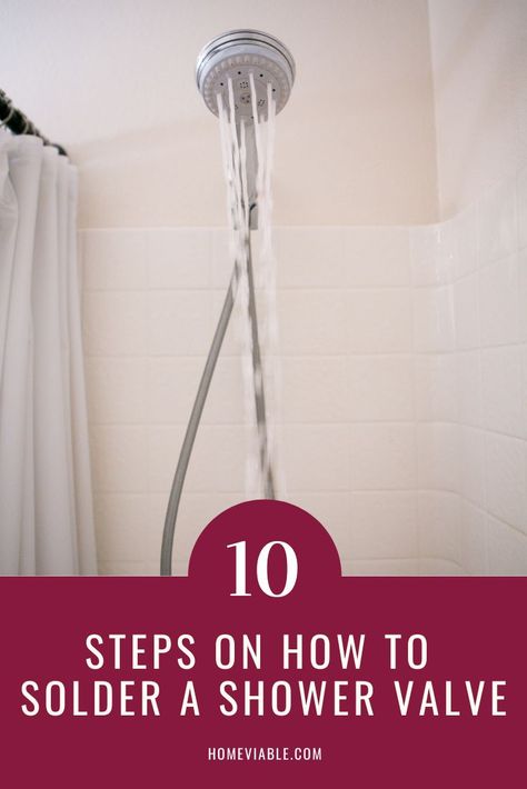 A shower valve is a device used to control the functioning of the shower in a bathroom. Learn how to fix it with this 10-step guide! #homeviable #homeguide #homeDIY #DIY Energy Saving Appliances, Copper Pipe Fittings, How To Clean Chrome, Shower Fittings, Body Joints, Bathroom Cleaning Hacks, Cleaning Techniques, Chrome Bathroom, Shower Valve