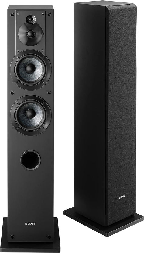 Floor standing speaker with Hi-Res Audio perfect for your home theater or music listening setup, sold individually, not as a pair. Amplify your movie, music, and gaming experience with a speaker that provides full frequency audio with a three-way coaxial, four-driver speaker system Create a robust 5.1.2 home theater setup perfect for Dolby Atmos with the complete range of CS speakers from Sony with 2 SSCS3 tower speakers, 1 SSCS8 center channel speaker, 2 SSCS5 bookshelf speakers Yamaha Audio, Sony Speakers, Floor Speakers, Home Theater Surround Sound, Speaker Wall Mounts, Floor Standing Speakers, Music Listening, Polk Audio, Surround Speakers