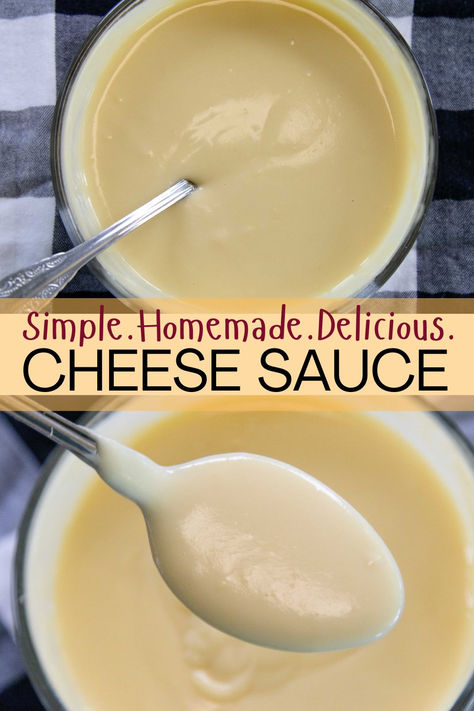 Simple Homemade Cheese Sauce Recipe (From Scratch!) Things To Make From Scratch, Chesse Sauce, Cooking From Scratch, Made From Scratch Recipes, Asian Dipping Sauce, Cheese Whiz, Homemade Cheese Sauce, Healthy Sauces, Homemade Spice Mix