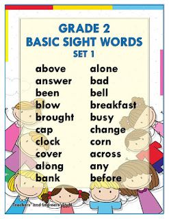 BASIC SIGHT WORDS (Grade 2) Free Download - DepEd Click Grade 2 Reading Materials English, Sight Words Grade Two, Dolch Sight Words Grade 2, Reading Materials For Grade 2 English, Basic Sight Words For Grade 2, Spelling For Grade 2, Basic Sight Words Grade 1, Sight Words For 2nd Grade, Grade 2 Spelling Words