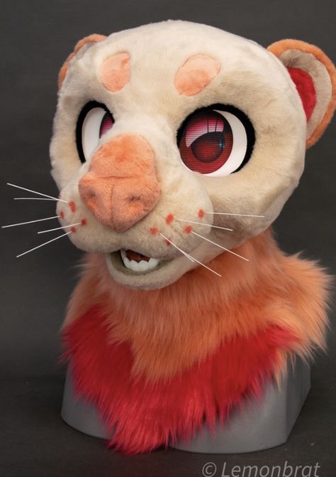 Fursuit Otter, Weasel Fursona, Fursuit Paws Gif, Coyote Fursuit, Aesthetic Fursuits, Otter Fursona, Toony Fursuit, Fursuit Tutorial, Fursuit Head