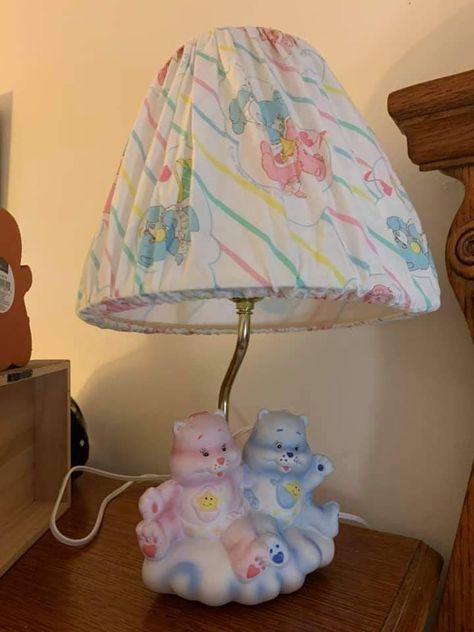 Care Bears Bedroom, Care Bears Vintage, Care Bear Party, Girl Diaper Cake, Thrift Flips, Pastel House, Pink Teddy, Cute Room Ideas, Kawaii Room