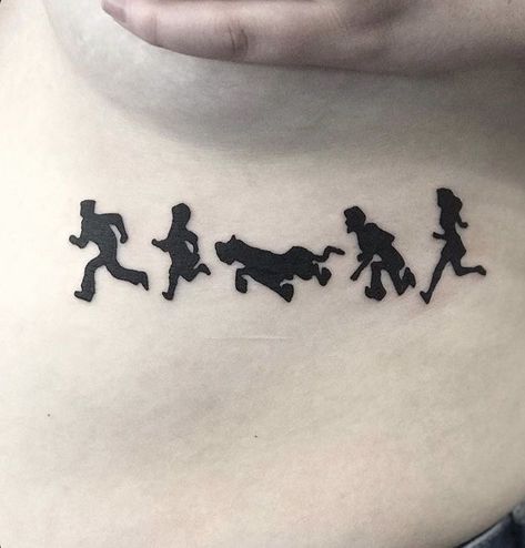 Scooby Doo Silhouette Tattoo, No Black Tattoo, Scooby Doo Gang Tattoo, Cool Scooby Doo Tattoo, Scooby Doo Tatoos, Tattoo Ideas Scooby Doo, Scooby Doo Tattoo Design, Scooby Doo Inspired Tattoos, Scooby Tattoo Ideas