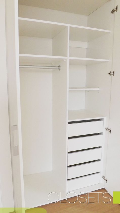 Vstupná Hala, Ikea Pax Closet, Pax Closet, Closet Small Bedroom, Ikea Pax Wardrobe, Closet Design Layout, Closet Renovation, Bedroom Cupboard Designs, Wardrobe Interior Design