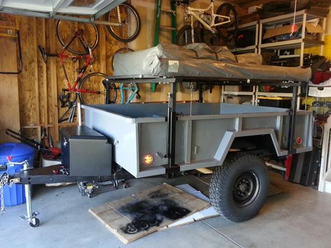 My M101A2 Expo/Base Camp Trailer - Expedition Portal Bug Out Trailer, Fj Cruiser Forum, Camping Trailer Diy, Jeep Trailer, Camp Trailer, Expedition Trailer, Adventure Trailers, Off Road Camper Trailer, Off Road Camping