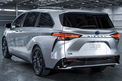 Toyota Car Models, Toyota Hybrid, Electric Van, Toyota Sienna, Automotive News, Minivan, Toyota Cars, Infotainment System, Car And Driver