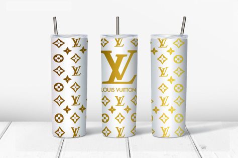 Louis Vuitton Tumbler Louis Vuitton Tumbler, Lv Tumbler, Lv Design, Diamond Logo, Straw Cleaner, Cricut Craft Room, Cricut Craft, Metal Straws, 20 Oz Tumbler