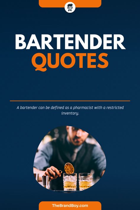 A bartender happens to be a person who is responsible for creating and also serving alcoholic beverages. Also referred to as a mixologist, you will come across a rich history in bartenders’ worlds. #FamousQuotes #FamousSayings #SayingsandQuotes #LeadersQuotes #BartenderQuotes Bartender Instagram Captions, Bartender Captions For Instagram, Funny Bar Quotes Humor, Bartender Quotes Funny, Bartender Sayings, Bartending Quotes, Bartender Humor, Bartender Quotes, Bartender Funny