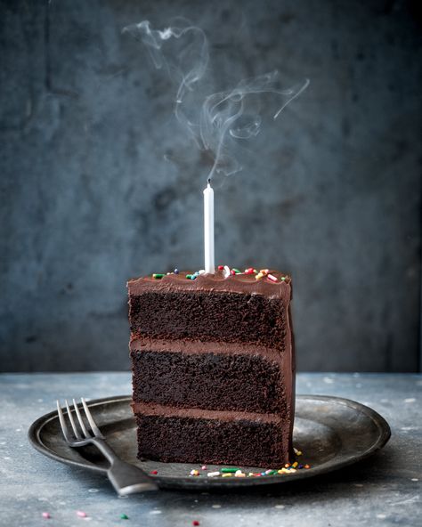 Devils Food Cake — The Boy Who Bakes The Boy Who Bakes, Slice Of Birthday Cake, Perfect Chocolate Cake, Devils Food Cake, Devils Food, Cake Photography, Salted Chocolate, Cake Slice, Food Cake