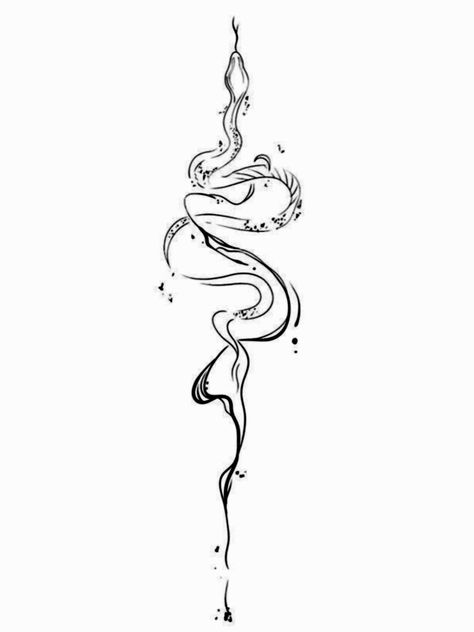 Abstract Snake, Abstract Tattoo Ideas, Twin Tattoos, Black And White Snake, Snake Tattoos, Abstract Tattoo Designs, Tattoo Apprenticeship, Ribcage Tattoo, Snake Tattoo Design