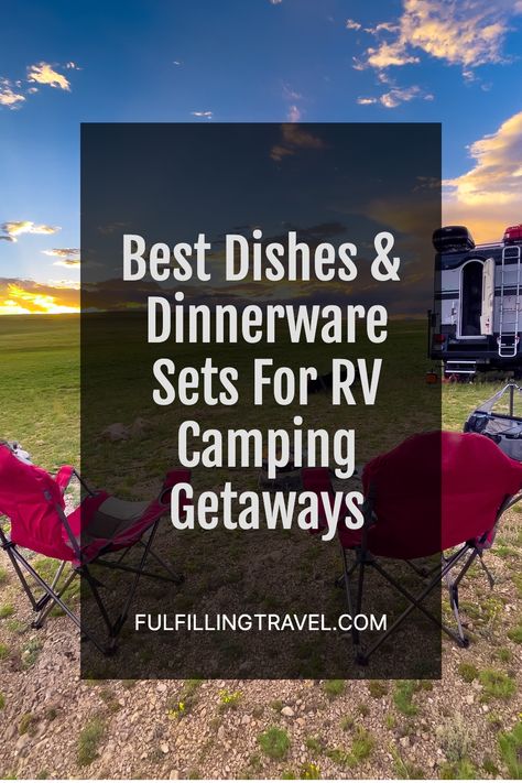 Who doesn't love a great RV camping getaway? Whether you’re headed out for a weekend in the woods or a cross-country road trip, having the right dinnerware and dishes is a must! In this article, we’ll discuss the best dishes and dinnerware sets for your RV camping getaway. From elegant stoneware to lightweight melamine, you’ll be sure to find the perfect dishes and dinnerware set to make your camping experience as enjoyable and stress-free as possible. Rv Dishes, Wooden Dinnerware, Melamine Dishes, Connecting With Nature, Plastic Dinnerware, Cross Country Road Trip, Glass Dinnerware, Best Dishes, Rv Travel