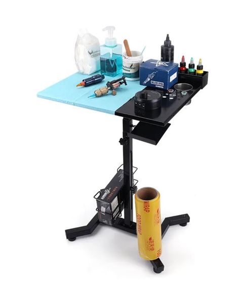 Tattoo holder#tattoo #tattooequipment #tattoomachine Tattoo Equipment Tools, Tattoo Workstation, Tools Box, Tattoo Pen Machine, Design Shapes, Countertop Display, Panel Board, Tattoo Equipment, Paint Storage