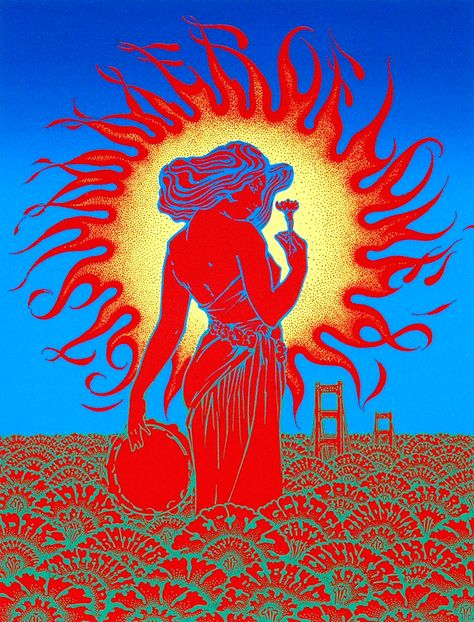 From the fertile minds of Mouse & Kelly Wes Wilson, Victor Moscoso, Rick Griffin, Rock Poster Art, Neon Rose, Black Light Posters, Rock Posters, Art Pop, Trippy Art