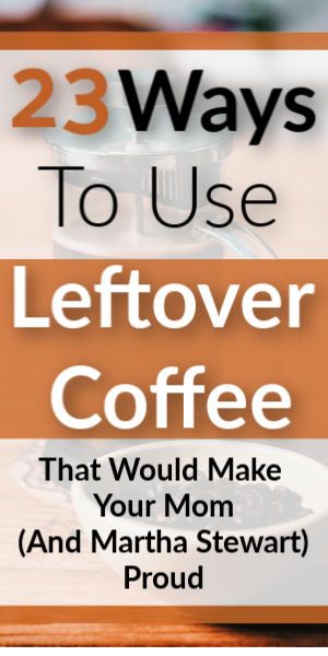 Leftover Coffee, Ways To Make Coffee, Coffee Brewing Methods, French Presses, Easy Coffee Recipes, Uses For Coffee Grounds, Coffee Grinds, Coffee Uses, Cold Coffee