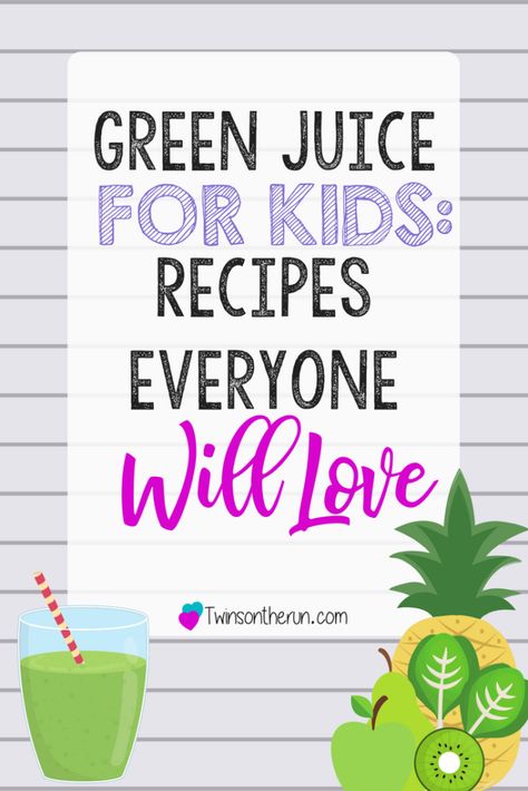 Green Juice For Kids, Juice For Kids, Juice Recipes For Kids, Green Drink Recipes, Healthy Homemade Snacks, Alkaline Diet Recipes, Healthy Toddler Snacks, Green Juice Recipes, Smoothies For Kids