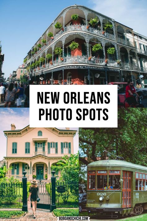 NEW ORLEANS PHOTO SPOTS | New Orleans | NOLA | New Orleans Instagram | New Orleans things to do in | check out this guide to the best photo spots in New Orleans including some of the best places to visit in New Orleans in this New Orleans guide #neworleans #travel #wanderlust #instagramphotos #holiday #vacation New Orleans Iphone Wallpaper, Best Photo Spots In New Orleans, New Orleans Photos, New Orleans Instagram Spots, Nova Orleans Aesthetic, New Orleans Pictures Ideas, New Orleans Instagram, Nola Trip, New Orleans Photography