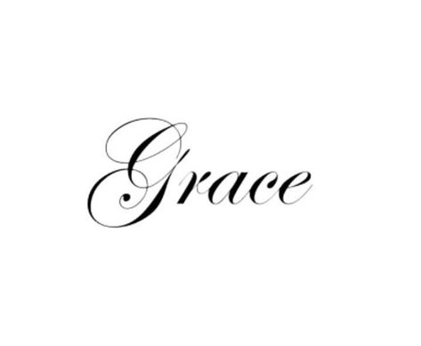 Grace Name, Grace Tattoo, Grace Tattoos, Word Tattoos, Tattoo Fonts, Projects For Kids, Tatting, Tattoo Ideas, Calligraphy