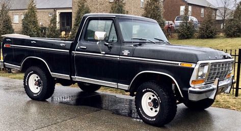 1978 Ford F150, Ford Humor, Ford Trucks For Sale, Classic Trucks For Sale, Ford Ranger Truck, Black Truck, Ford Galaxie 500, Pickups For Sale, Classic Chevrolet