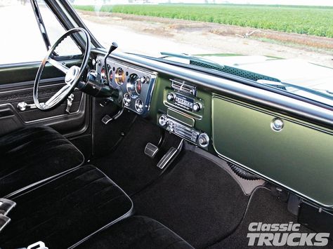 1972 Chevrolet C10 - Farm Truck Deluxe Chevy 350 Engine, C10 Interior, 72 C10, Classic Trucks Magazine, 67 72 Chevy Truck, 72 Chevy Truck, Muscle Truck, Auto Vintage, C10 Chevy Truck