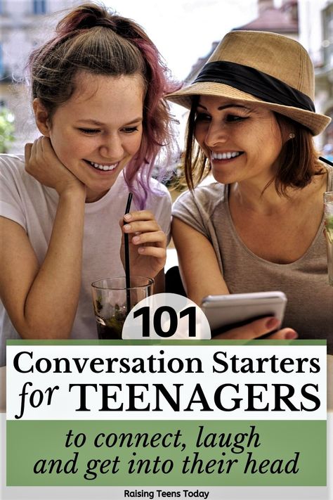 101 Conversation Starters for Teens to Connect, Laugh and Get into Their Head - Raising Teens Today Conversation Starters For Teens, Convo Starters, Sibling Bonding, Emotional Activities, Parenting Teens Humor, Conversation Starters For Kids, Kids Chores, Parenting Challenge, App Ideas