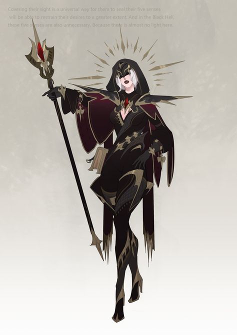 Twilight Cleric, Dnd Idea, Witch Characters, Black Mage, Dnd Inspiration, Hell Girl, Dnd Character Ideas, Fantasy Ideas, Dnd Ideas