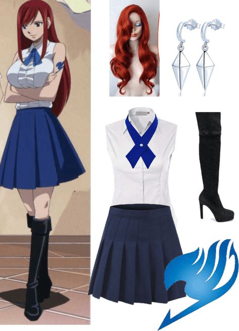 Ezra scarlet outfit Outfit | ShopLook Ezra Scarlet Outfits, Ezra Scarlet Cosplay, Ezra Scarlet, Blue Tennis Skirt, Last Minute Costumes, Anime Cosplay Costumes, Anime Inspired Outfits, Casual Cosplay, Diy Fashion Clothing