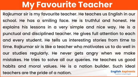 My Favourite Teacher Essay in English My Favourite Teacher Essay, Verb Forms V1 V2 V3, Self Reflection Essay, Past Tense Worksheet, New Hd Pic, Favourite Teacher, My Favourite Teacher, Verb Forms, Essay Outline