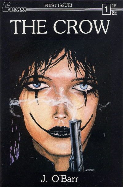 Cover for The Crow (Caliber Press, 1989 series) #1 The Crow Comic, Crow Comic, Crow Movie, Brandon Lee, The Crow, Comic Book Covers, Comic Covers, American Artists, Graphic Novel