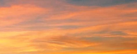 Clouds Header Twitter, Orange Headers Aesthetic, Light Orange Twitter Header, Orange Notion Header, Sun Twitter Header, Orange Layout Twitter, Orange Twt Header, Sunrise Header, Orange Banner Aesthetic