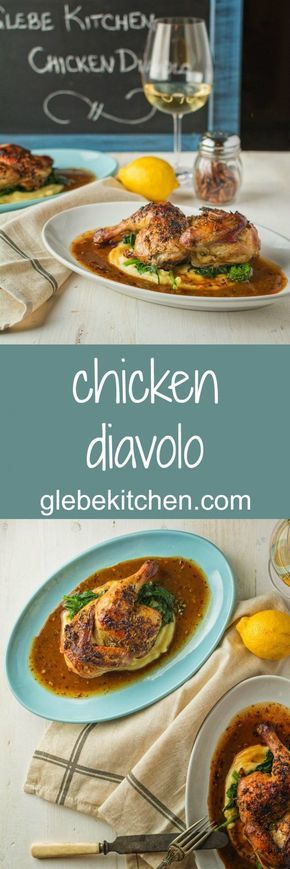 This chicken diavolo is garlicky, lemony and big on herbs. If that sounds good maybe this is the chicken diavolo for you. Chicken Diavolo Recipe, Chicken Diavolo, Turkey Dinners, Awesome Chicken, Meal Options, Tasty Dinner, Chicken Entrees, Duck Recipes, Turkey Dinner