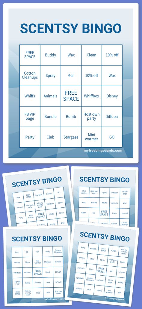 Scentsy Bingo Cards, Scentsy Ideas Printables Prints, Scentsy Fundraiser Flyer, Scentsy Bingo, Scentsy Ideas Printables, Scentsy Office, Scentsy Sample Ideas, Bingo Cards To Print, Scentsy Games