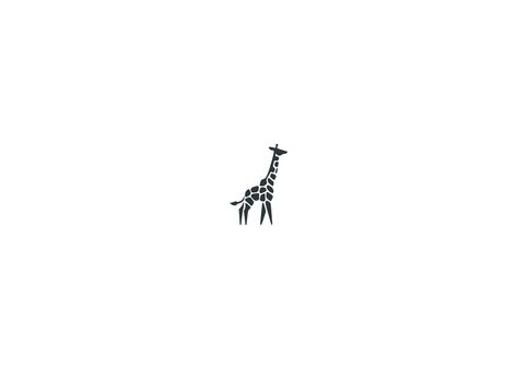 Minimalist Giraffe Tattoo, Tattoo Ideas Upper Arm, Small Giraffe Tattoo, Giraffe Logo, Tattoos Cool, Upper Arm Tattoo, Monkey Tattoo, Africa Tattoos, African Tattoo