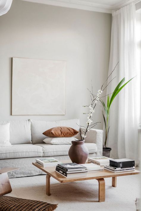 Swedish Living Room, Swedish Home, Japandi Living Room, Japandi Living, Swedish House, Interior Deco, Scandinavian Interior, Scandinavian Home, Danish Design