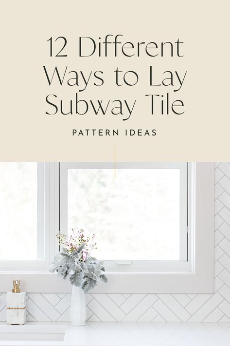 Ways To Lay Subway Tile Kitchen Backsplash, Ways To Lay Tile Backsplash, Long Rectangle Tile Backsplash, Best White Subway Tile Kitchen, Subway Tile Orientation, Horizontal Offset Subway Tile, Kitchen Backsplash Designs Subway Tile, Subway Tile Pattern Ideas, Ways To Stack Subway Tile