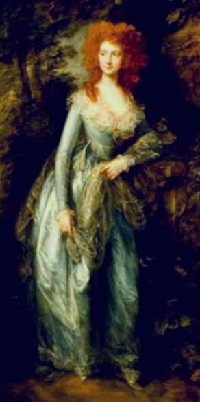 c. 1786 - 1787 Called Lady Mary Bruce, Duchess of Richmond.  By Thomas Gainsborough - Ascott House, National Trust Collections, UK. Joshua Reynolds Paintings, Powdered Wig, Jean Antoine Watteau, George Romney, Historical Gowns, William Hogarth, Joshua Reynolds, Thomas Gainsborough, Dante Gabriel Rossetti