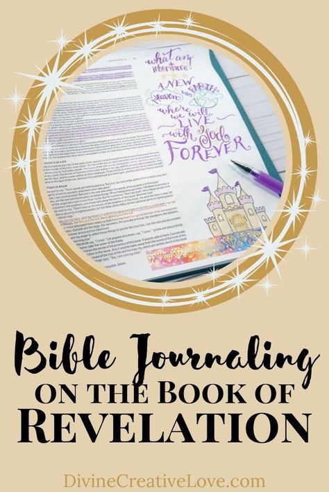 In creating this Bible journaling Revelation page, I wanted to attempt to capture some of this glorious inheritance God has in store for us. Just a tiny little fraction of God’s majesty, a small glimpse of this great future He has planned for us as believers… Revelations Bible Journaling, Bible Journaling Revelation, Proverbs 31 Bible Journaling, Revelation Bible Journaling, Kingdom Bloggers, Revelation Study, Word App, Encouragement Scripture, Teen Ministry