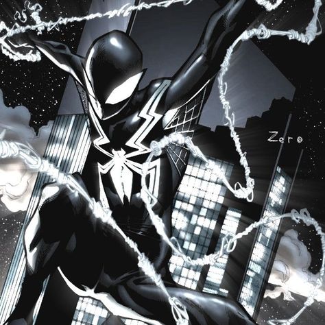 Symbiote Spiderman, Man Icon, Black Suit, Home Ideas, The Amazing, Spiderman, Black