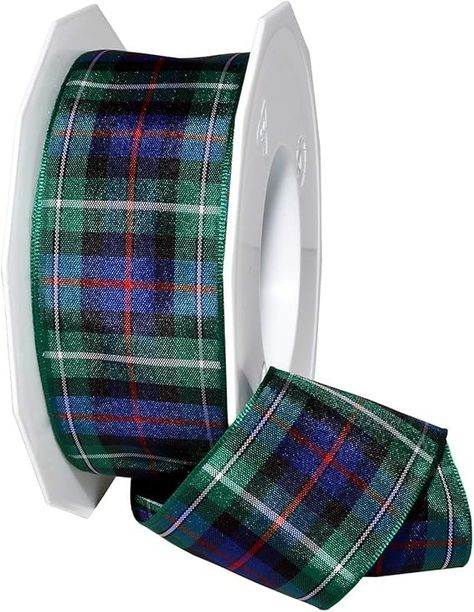 Amazon.com: Morex Ribbon 975 Edinburgh Ribbon, 1.5 inches by 27 Yards, Flower of Scotland Mackenzie Tartan, Flower Of Scotland, Campbell Tartan, Black Watch Tartan, Edinburgh Scotland, Amazon Art, Sewing Stores, Black Watch, Edinburgh