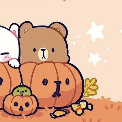 Matching Bear Pfp Couple, Pfp Insta Halloween, Fall Couple Pfp Matching, Matching Fall Pfp For Couples, Cute Halloween Matching Pfps, No Pfp Bc You’ll Fall In Love, Matching Fall Pfp, Thanksgiving Matching Pfp, October Pfp