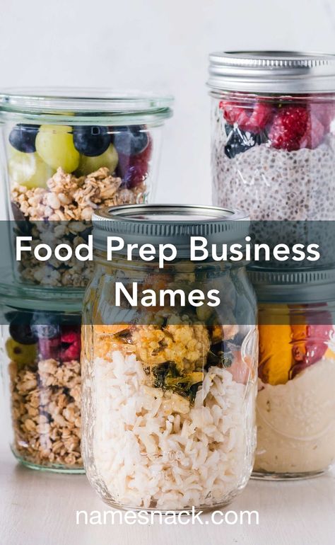 Meal Prep Business Names, Meal Prep Business, Salad Names, Breakfast Delivery, Veggie Box, Franchise Food, Meal Prep Companies, Free Logos, Food Business Ideas