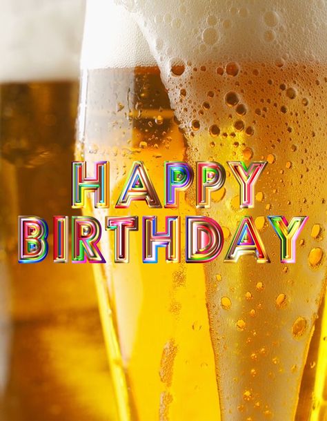 Happy Birthday Vodka Funny, Happy Beer Day Birthday, Happy Birthday Funny For Him Men Beer, Happy Birthday Whiskey, Happy Birthday Beer Images, Congrats Wishes, Happy Birthday Cheers, Happy Birthday For Him, Happy Cake Day