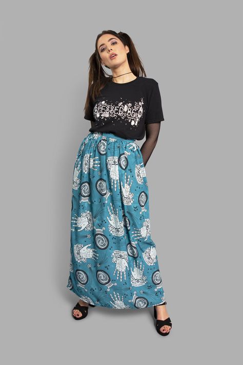 Cosmic Drifters, Witchy Boho, Boho Womens Clothing, Leeds Uk, Dresses Uk, Boho Women, Leeds, Black Tshirt, Floral Skirt