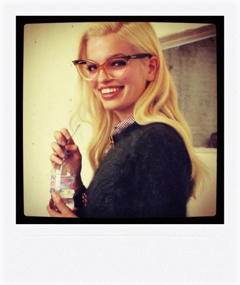 VINTAGEVIRGIN Cateye Glasses, Daphne Groeneveld, Cateye Sunglasses, Geek Chic, Platinum Blonde, Eyewear Fashion, Vintage Cat, Vogue Paris, Glasses Fashion