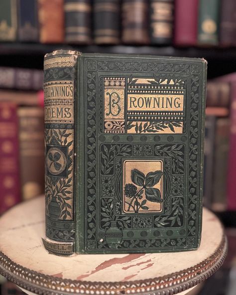 https://charmingtreasurfinds.etsy.com/listing/1829468967 Ornate Books, Thick Book, French Country Art, Dark Cottage Core, Books Classic, Wild Book, Book Business, Victorian Books, Educational Books