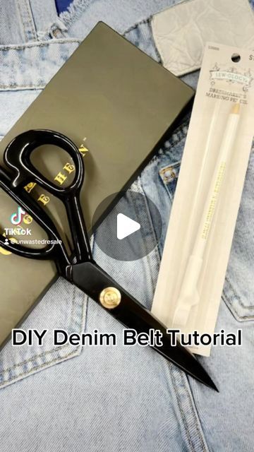 Bengela Holmes on Instagram: "REPOST: DIY Denim Belt Tutorial

Here you go. Hope this helps.  I wanna see some belts! ❤️❤️❤️

#unwastedresale #diy #diycrafts #denimbelt #handmadeclothing #denim" Belt Tutorial, Belt Diy, Diy Denim, Denim Belt, Denim Crafts, Denim Diy, Instagram Repost, Handmade Clothes, New Friends