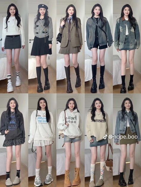 Autumn Outfit Petite, Blackpink Outfit, Outfit Petite, Curvy Casual Outfits, Simple Style Outfits, Winter Fashion Outfits Casual, Loose Fashion, Fashion Vocabulary, Style Inspiration Winter