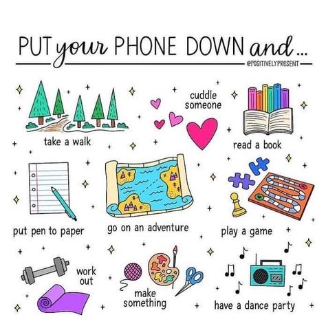 Health Calendar, Put Your Phone Down, Self Care Bullet Journal, Dear Self, Sketch Notes, Read A Book, Positive Self Affirmations, Mental And Emotional Health, Self Care Activities