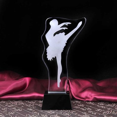 Dance Trophies Aesthetic, Dance Trophy Aesthetic, Ballet Award, Dance Trophies, Dance Trophy, Dancing Competition, Ballet Competition, Crystal Trophy, Dance Awards